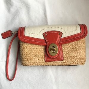 Coach clutch purse